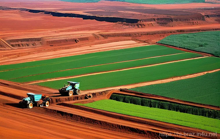 브라질과 중국 무역 관계 - **Prompt 1: Global Trade Nexus – Brazil and China**
    A dynamic and brightly lit scene depicting a...