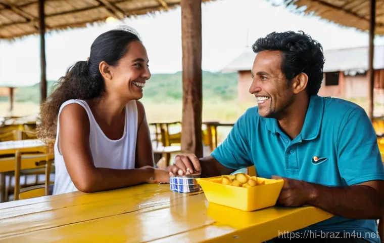 브라질에서 히치하이킹 가능할까 - **A joyful solo female traveler hitchhiking in rural Brazil.**
    *   **Description:** A young woma...