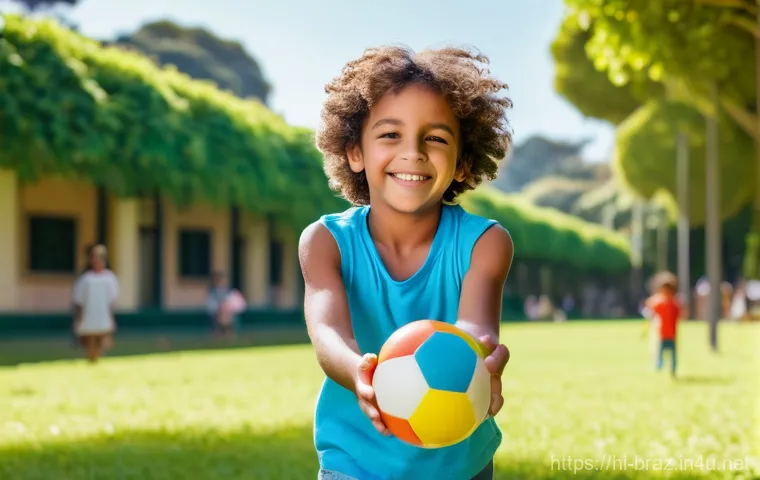 브라질 의료 시스템 - **Prompt:** A vibrant and diverse Brazilian community health center, bustling with activity. Healthc...