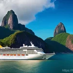 브라질 크루즈 여행 - Here are three image prompts in English, detailed to capture the essence of a Brazil cruise while ad...